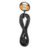 Solight Flexo zsinór, 3x1mm2, 2m, fekete [PF04]