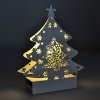 Solight LED fém karácsonyfa, 2xAA [1V218]
