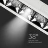 LED reflektor 20W (1600lm), Samsung chip, 38°