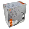 Solight LED asztali lámpa, 2,5W, 3000K, klipsz, fekete [WO33-BK]