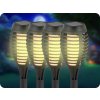 Solar LED süllyesztett lámpa lángja 1W, 2200K, IP44, 4 db-os csomag