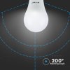 LED izzó E27, 9,5W, 1521lm (160LM/W), A60