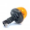 LED figyelmeztető jelzőfény 22W, 10xLED, flex, csatlakozás a fogantyún keresztül, 12-24V, narancs színű [ALR0069]