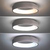 Solight LED mennyezeti lámpa Treviso, 48W, 2880lm, dimmelhető, távirányítóval, kerek, szürke [WO768-G]
