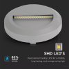 LED lépcsőfény, 2W, 60lm, IP65, szürke