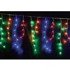 LED eső, 3m,144LED, 24x ág, 60cm ághossz, 8 funkció, adapterrel, IP44, RGBY [X08144322]