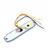 LED figyelmeztető lámpa 6xLED, vékony, 20W, 3 üzemmód, 12/24V [LW0038-2]
