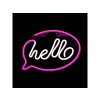 Forever light Neon LED dekoráció - Hello ,  többszínű, 3xAA/USB [RTV100232]