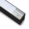 LED lineáris függesztett lámpatest 40W, 3270lm, SAMSUNG chip, fekete