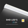 LED lineáris süllyesztett lámpa 40W, 3620lm, SAMSUNG chipes, fehér