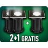 Led süllyesztett lámpatest GU10 izzókhoz, IP65, 2+1 gratis!