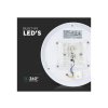 LED mennyezeti lámpa 12W, 1200lm, színváltoztatás 3000K-6400K, 1+1 gratis!