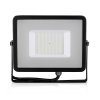 LED reflektor 50W, 4000lm, SAMSUNG chip, fekete