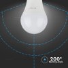 E27 LED izzó 8.5W, 806lm, A60, 3 db-os csomag