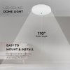 LED mennyezeti lámpa 25W, 2850lm, IP44, Samsung chip, kerek