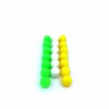 LIGHT CAPS® keverék sárga+fehér+zöld, 20 db egy csomagban
