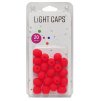 LIGHT CAPS® piros, 20 db egy csomagban
