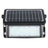 LED napelemes spotlámpa mozgásérzékelővel, 10W, 1150lm, fekete, IP65, 4000K