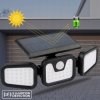 Lampa solarna regulowane ustawienie 3 moduly panel Kod producenta RTV100324