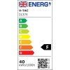 LED lineáris függesztett lámpatest 40W, 3300lm, SAMSUNG chip, ezüst/2-PACK!