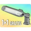 100W-os LED közvilágítás állítható adapterrel, 10000lm, 100lm/W, 75°, IP65, IK08, 6kV, 4000K, 1+1 GRATIS! [201071]