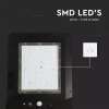 LED napelemes utcai lámpa 40W, 4800lm (120lm/W), IP65/2-PACK!