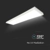 40W-os LED panel tápegységgel, 120x30 cm, 4400lm