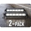 LED munkalámpa 9.6W, 720lm, 12/24V, 6xLED, IP67/2-PACK! [LB0100]