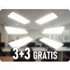 LED panel kazettás mennyezethez 40W, 4800lm, Backlit , 120x30cm, 3+3 gratis!