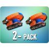 Szorítószíj racsnival, szíj szélessége 25mm, hossza 5m/2-PACK! [AKC4805]