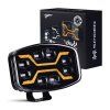 driving light led x spider white position amber strobo