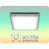 LED ÁLLÍTHATÓ PANEL TÁPELLÁTÁSSAL 18W, SZÖGYED, 1+1 gratis!