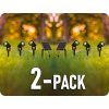 LED NAPELEMES DUGASZOLHATÓ LÁMPA/2-PACK!