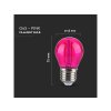 RETRO LED IZZÓ E27 2W, 60LM, G45, RÓZSASZÍN