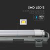 LED vízálló lámpa 2x18W cső (3700lm), 120 cm, IP65/2-PACK!