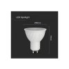 GU10 LED izzó 6W, 445lm, 110°, szabályozható, SAMSUNG chip