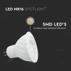 LED izzó GU5.3, MR16, 6W, 455lm, 38°, 12V