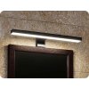 LED fürdőszobai világítás a tükör fölé 12W, 780lm, fekete [WO828-BLK]