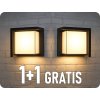 LED fali lámpa VERTO 10W, 1200lm, CCT, négyzet alakú, 1+1 gratis! [SLI003074CCT_PW]