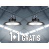 LED Highbay 100W, 13500lm, CREE CHIP, IP65, 1+1 gratis!
