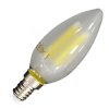 led bulb filament e14 candle 4w 6400k frost gass