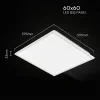 LED panel tápegységgel 40W, 4500lm, 60x60cm