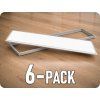 LED panel kazettás mennyezetbe 40W, 120x30cm + fedél a rögzítéshez/6-PACK!