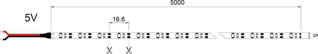 5V-2835-60LED-REFOND