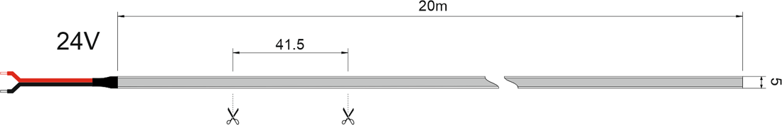 5mm-COB-384-LED-24V