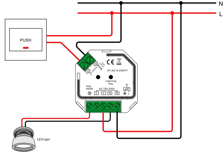 SR-1009SAC-HP-SWITCH-connection