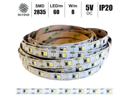 LED pasek 2835 60LED 5V