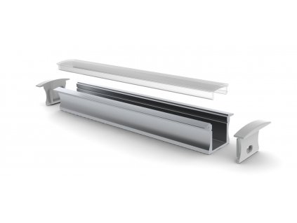 RSL15 - ALU profil pro LED pásky, 2m