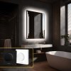 7518 1 led zrkadlo art deco aumentato vertikalne