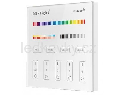 RGB Mi panel T4 RGB+W+WW 230VAC RF